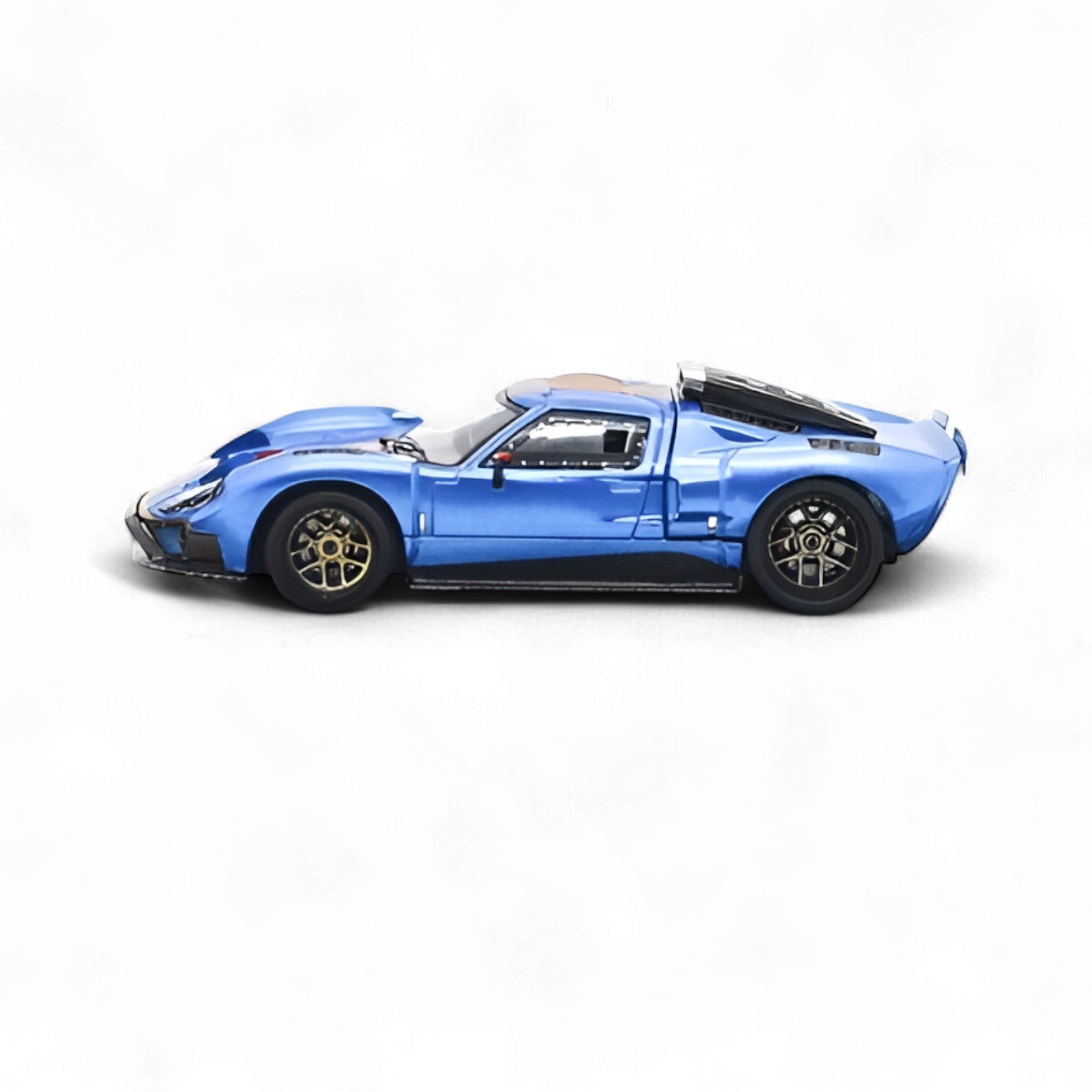 Ford GT40 - Blue 1:64 by Rhino Model  6
