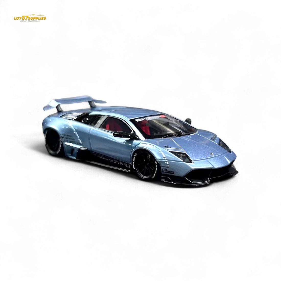 Lamborghini Murcielago LBWK Ice Blue 1:64 by Error404