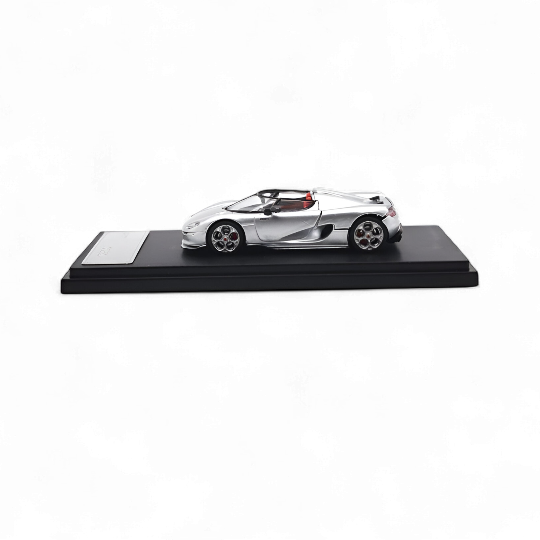 Koenigsegg CC850 With Magnetic Engine Cover - Silver 1:64 by Rhino Model RM  6