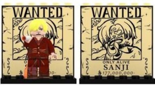Sanji Building Block Figure
