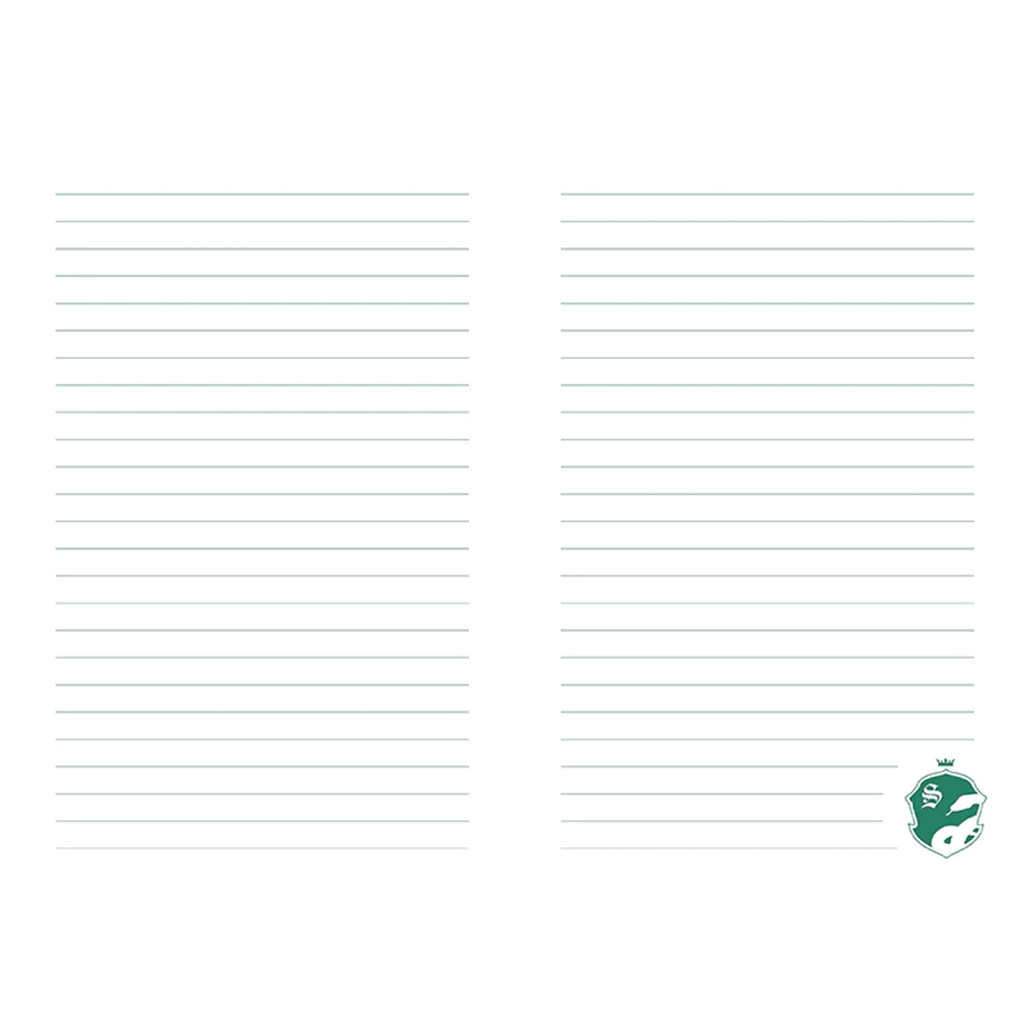 Slytherin House Crest Harry Potter Softcover Journal Set