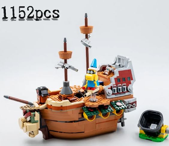 Super Mario Brothers 71391 Airship Building for Lego