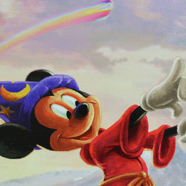 Sorcerer Mickey "Fantasia" (Disney) Wrapped Canvas Art Print 2