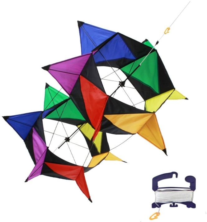 Kite - 33.5 inch 3-D Spinbox kite 2