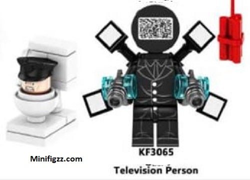 Television Person for Lego