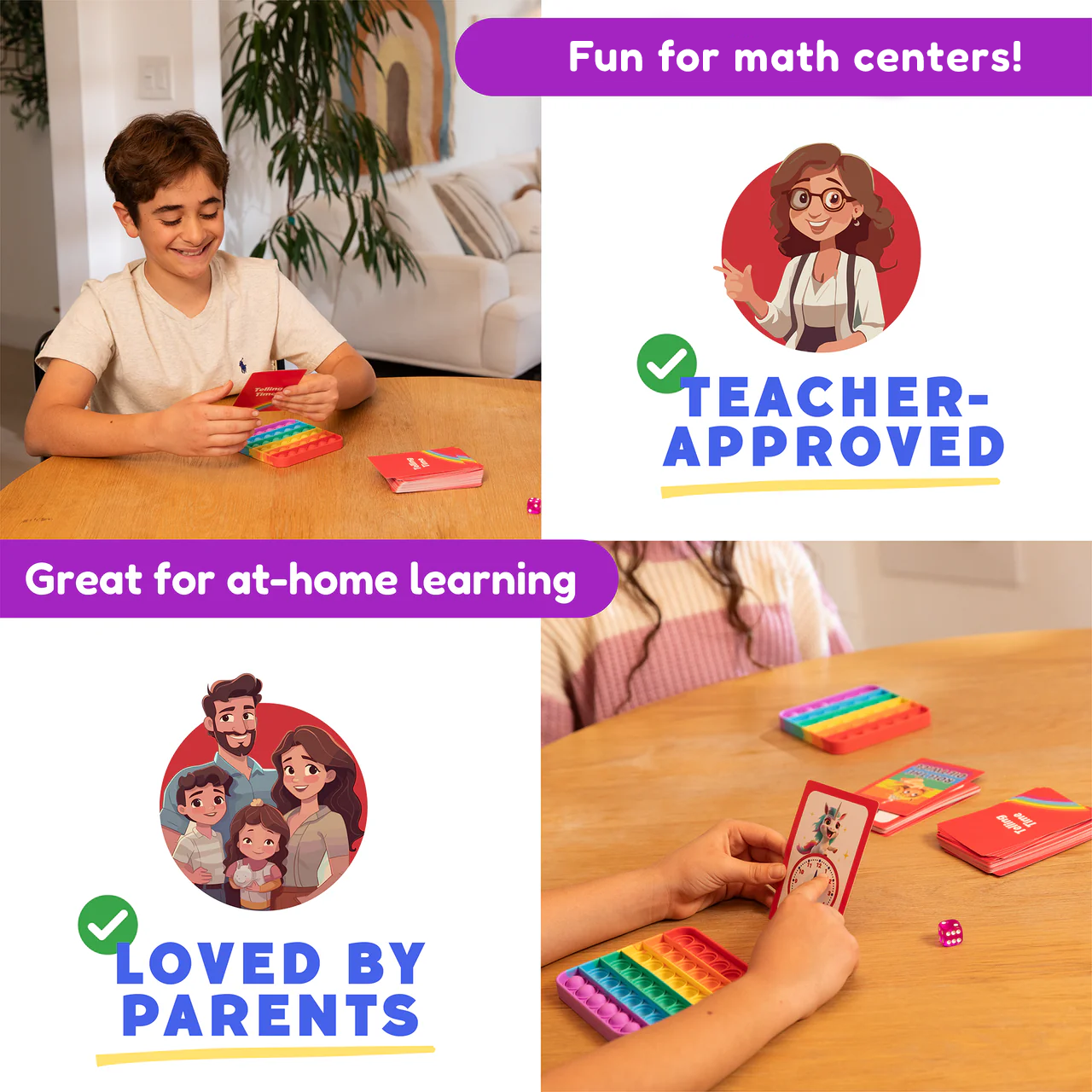 Telling Time Card Pack 7