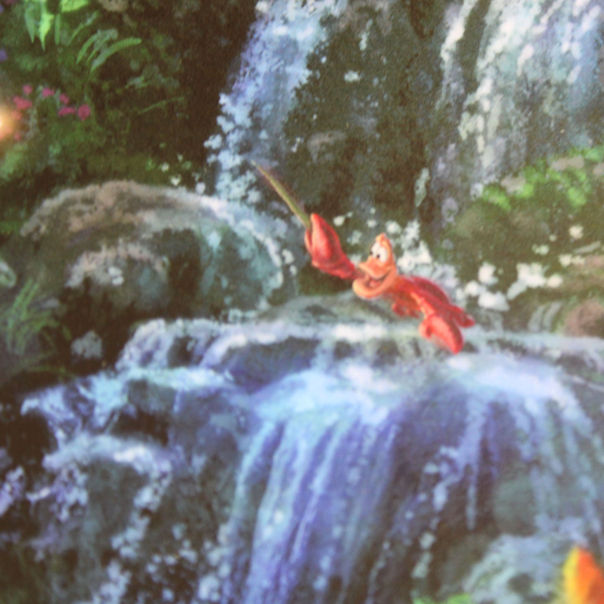 The Little Mermaid II (Disney) Thomas Kinkade Framed Art Print 5