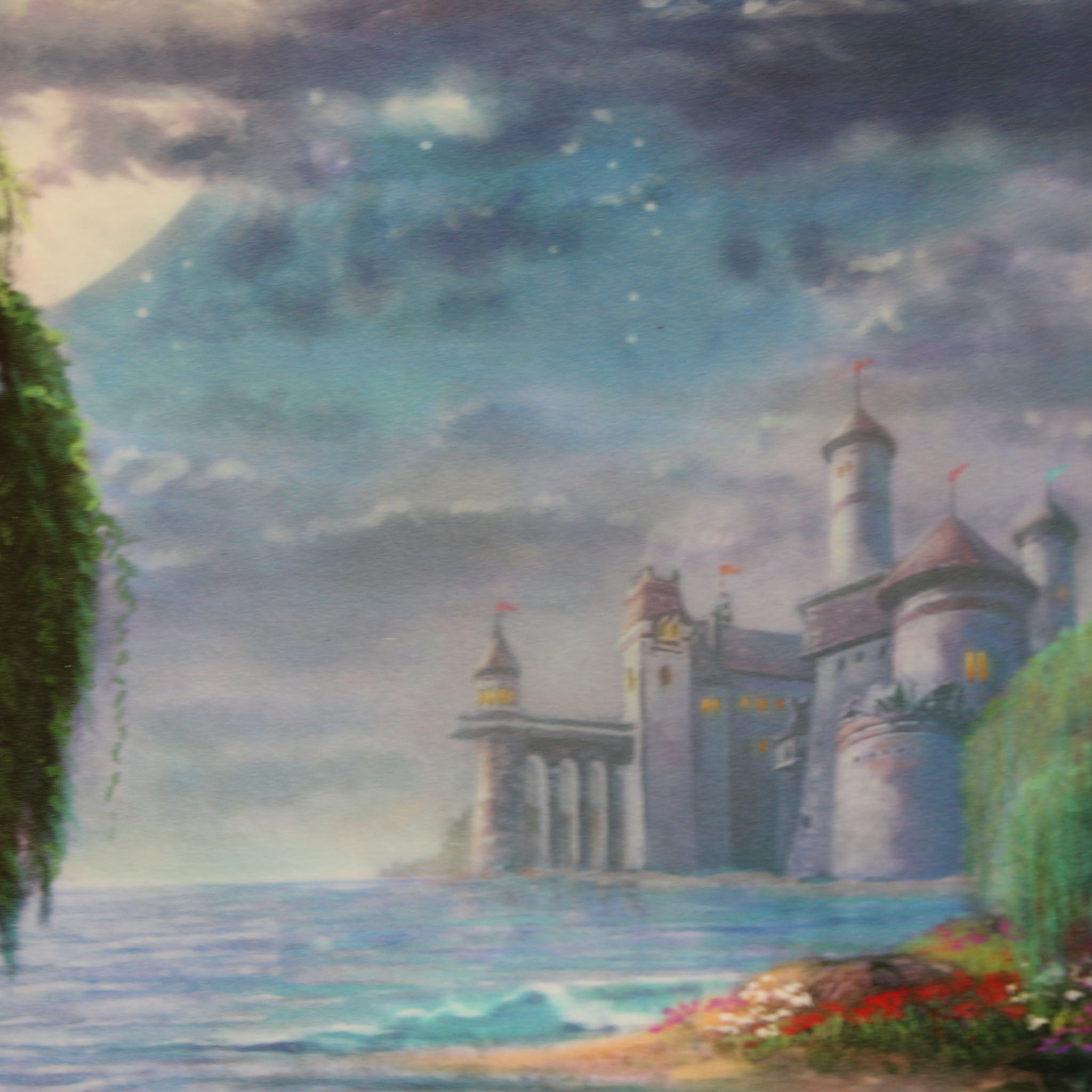 The Little Mermaid II (Disney) Thomas Kinkade Framed Art Print 4