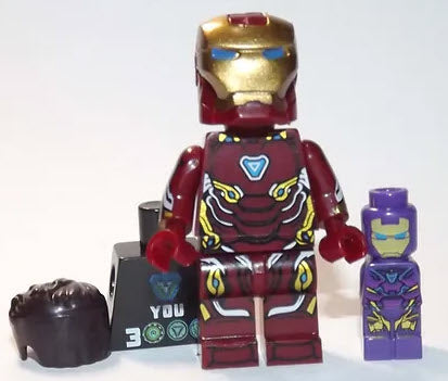 Iron Man Custom Minifigure – The Genius Billionaire in High-Quality ABS Plastic! for Lego