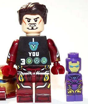 Iron Man Custom Minifigure – The Genius Billionaire in High-Quality ABS Plastic! for Lego 2