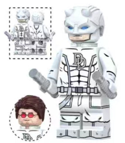 White Suit Daredevil for Lego