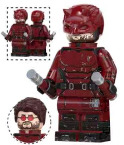 Red Suit Daredevil for Lego