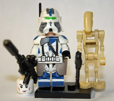 501st Clone Commander Custom Minifig for Lego