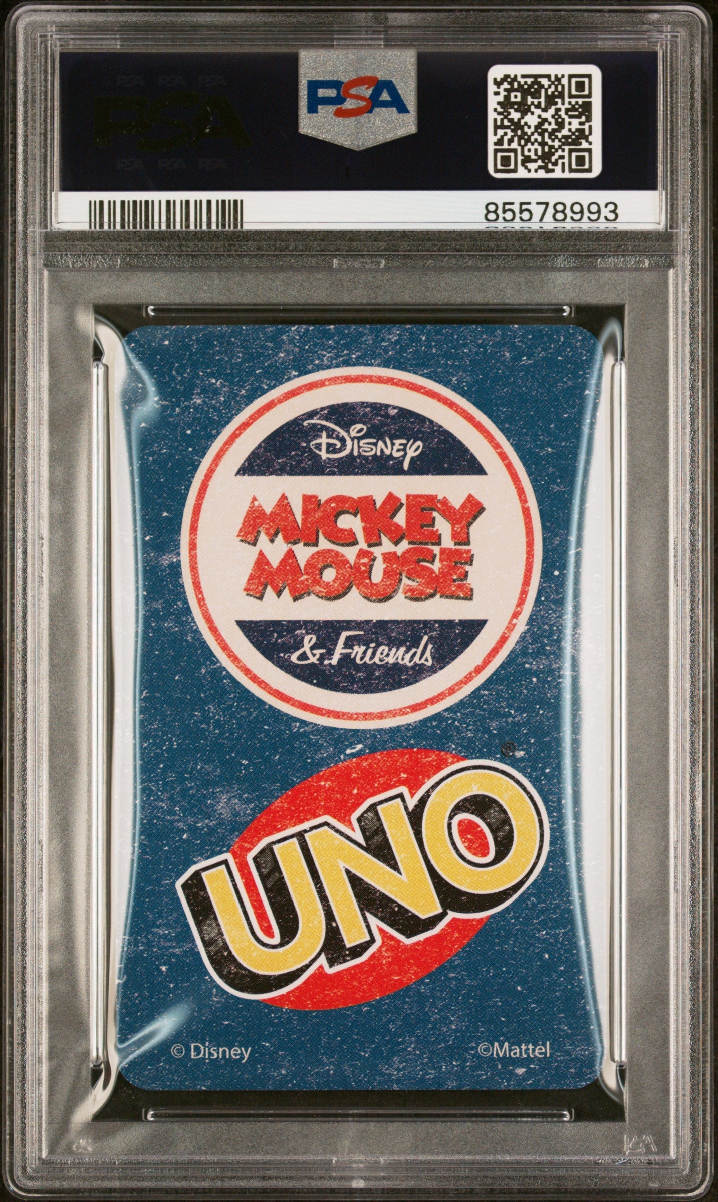 2018 UNO DISNEY MICKEY MOUSE & FRIENDS MICKEY MOUSE RED 2 PSA 9 2