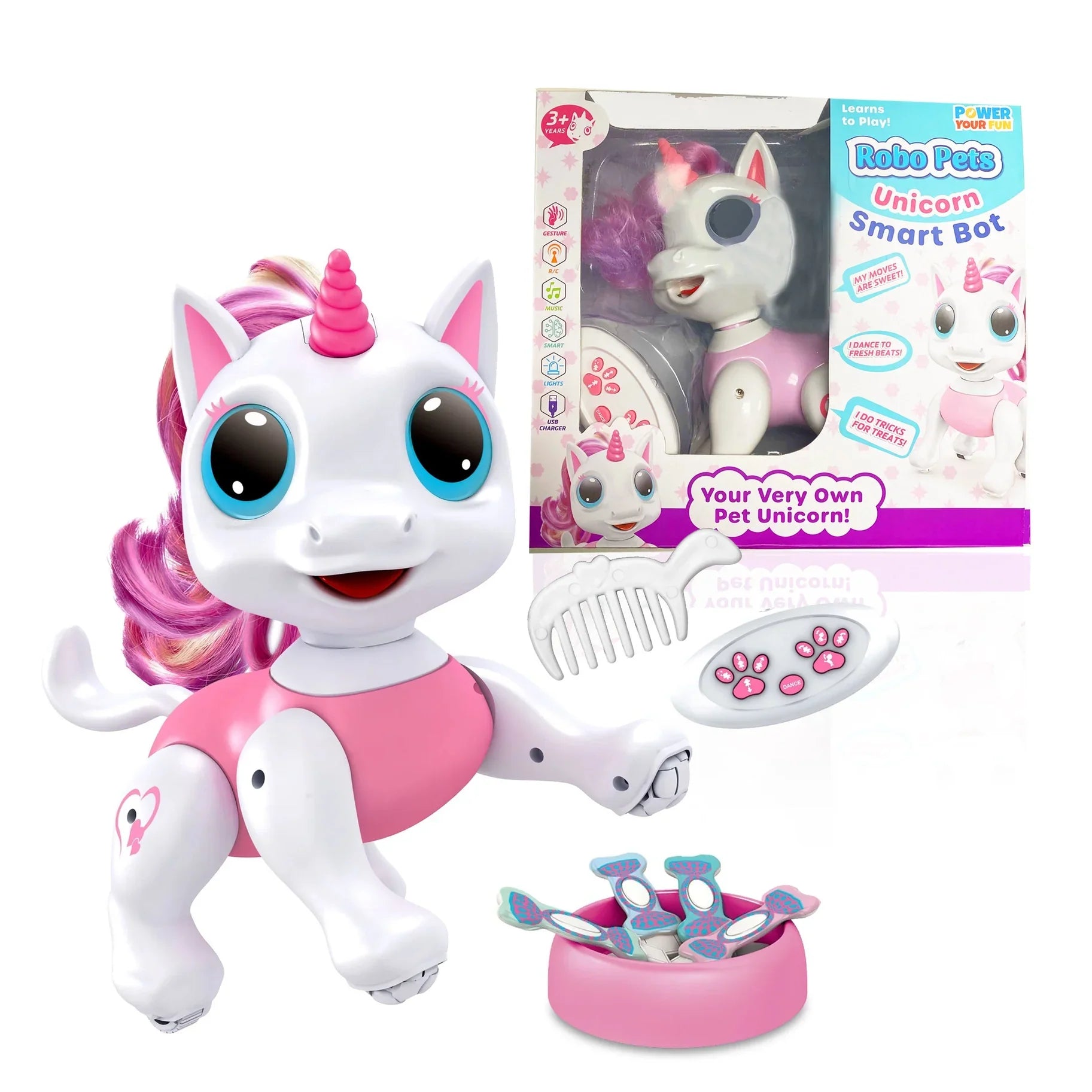 Robo Pets Unicorn Toy - Power Your Fun  3