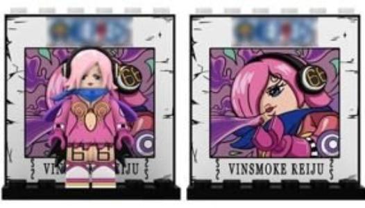 Vinsmoke Reiju Building Block Figure