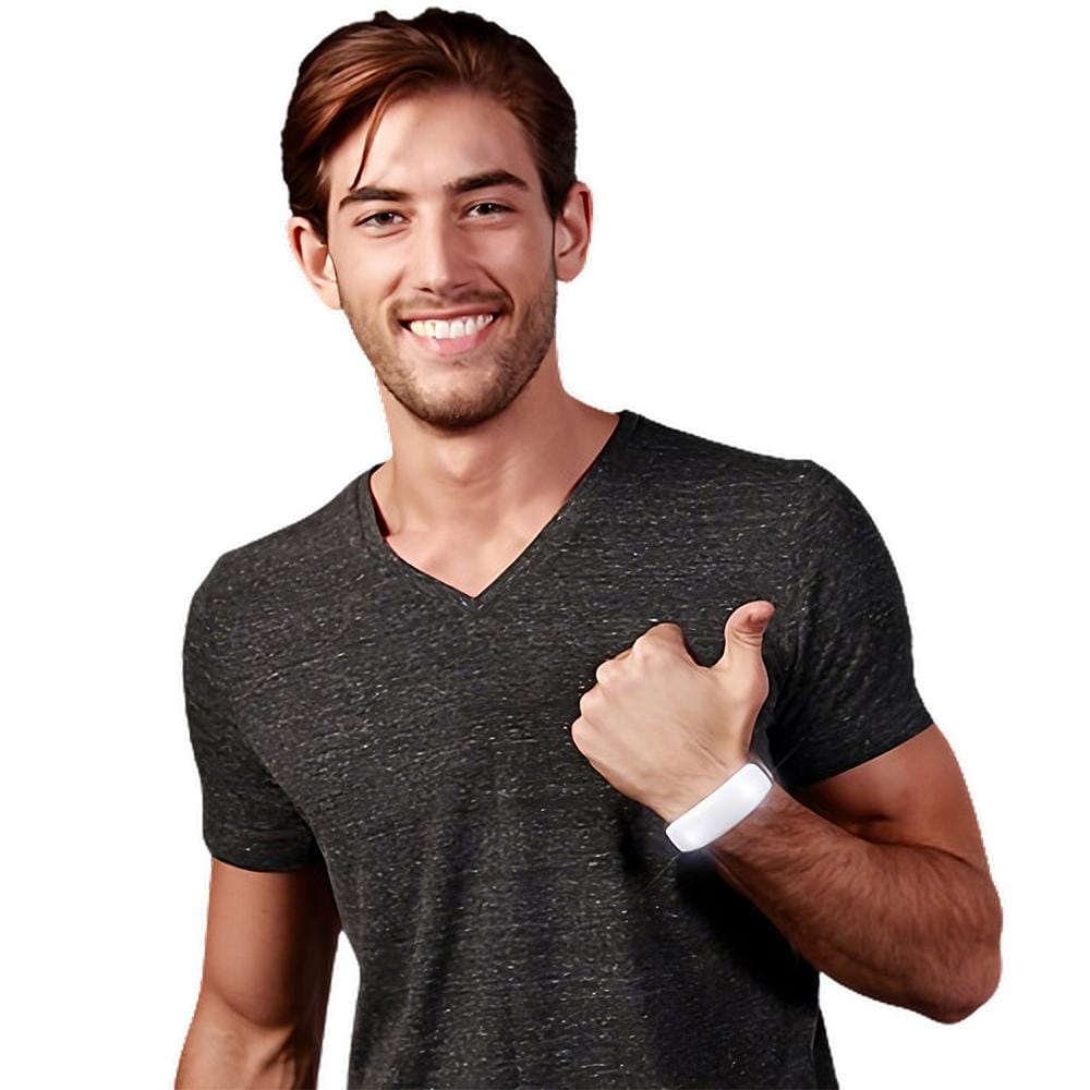 Fashion LED Bracelet White-0