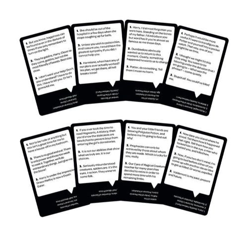 Who Says? Card Game Harry Potter Edition 4