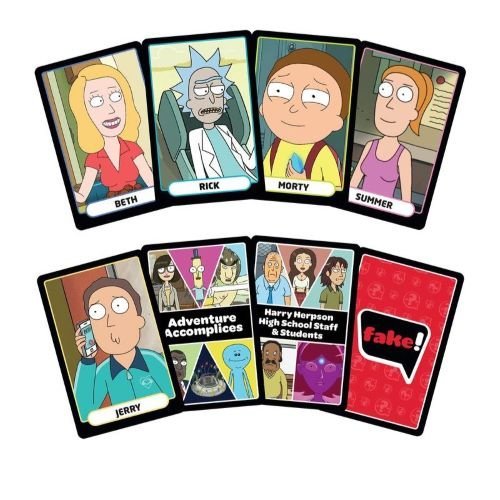 Who Says? Card Game Rick and Morty Edition 2