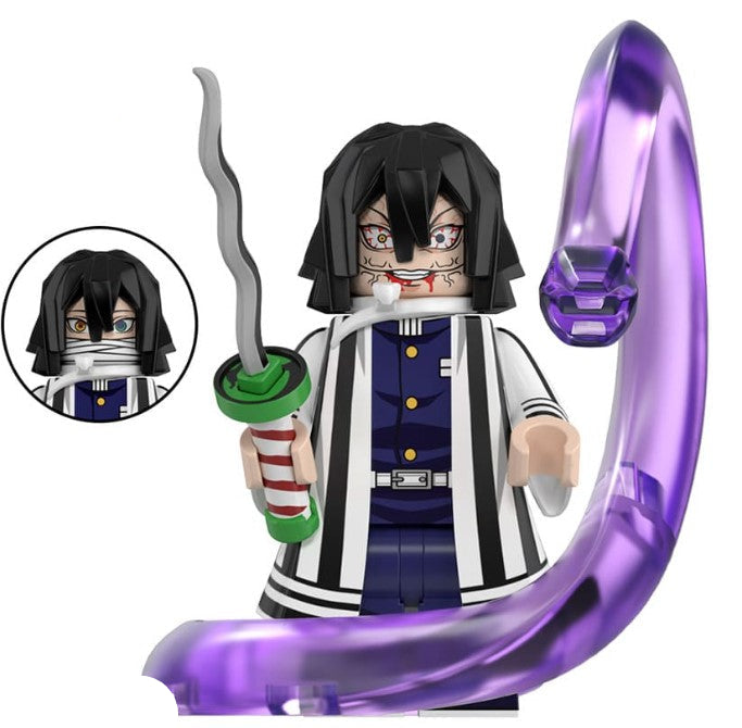 Serpent Pillar Swordsman Custom Minifig for Lego