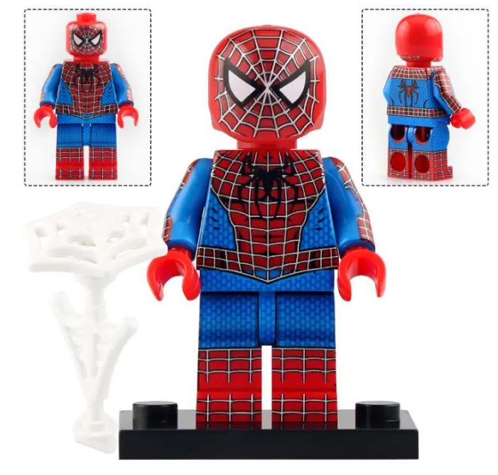 Custom Web Hero Minifigure for Lego