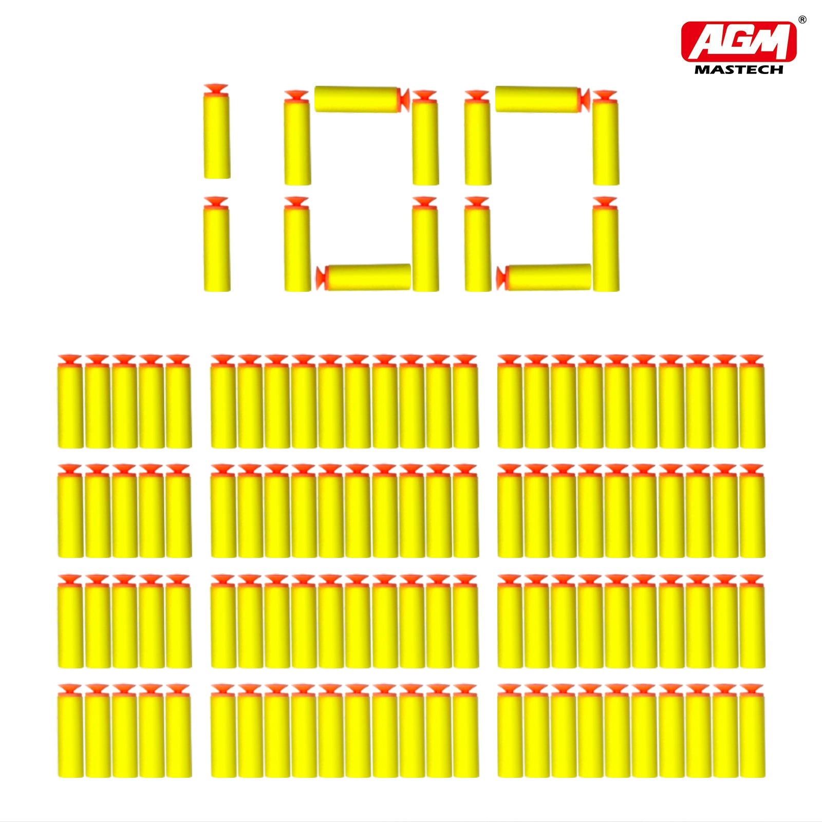 Toy Gun - Bullets For H416, M16 Toy Guns, Shotguns, 100 pcs.